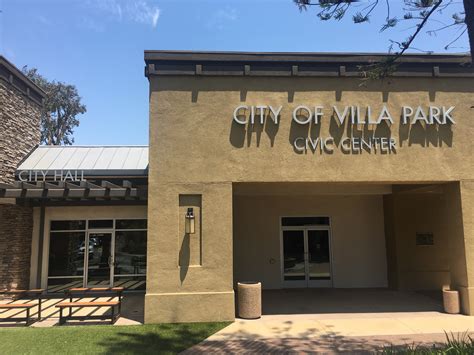 city of villa park website.